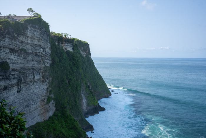 Aerial view of the Bali coast